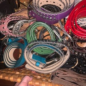Assortment of  Women’s Belts Beautiful Selection